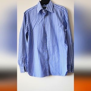 TOM FORD size 42 cotton dress shirt